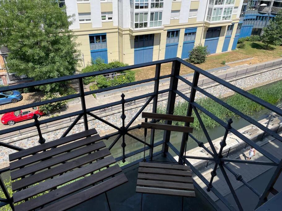 Innenstadt Refugium In Ruhiger Wasserlage+Balkon Lipsia Esterno foto