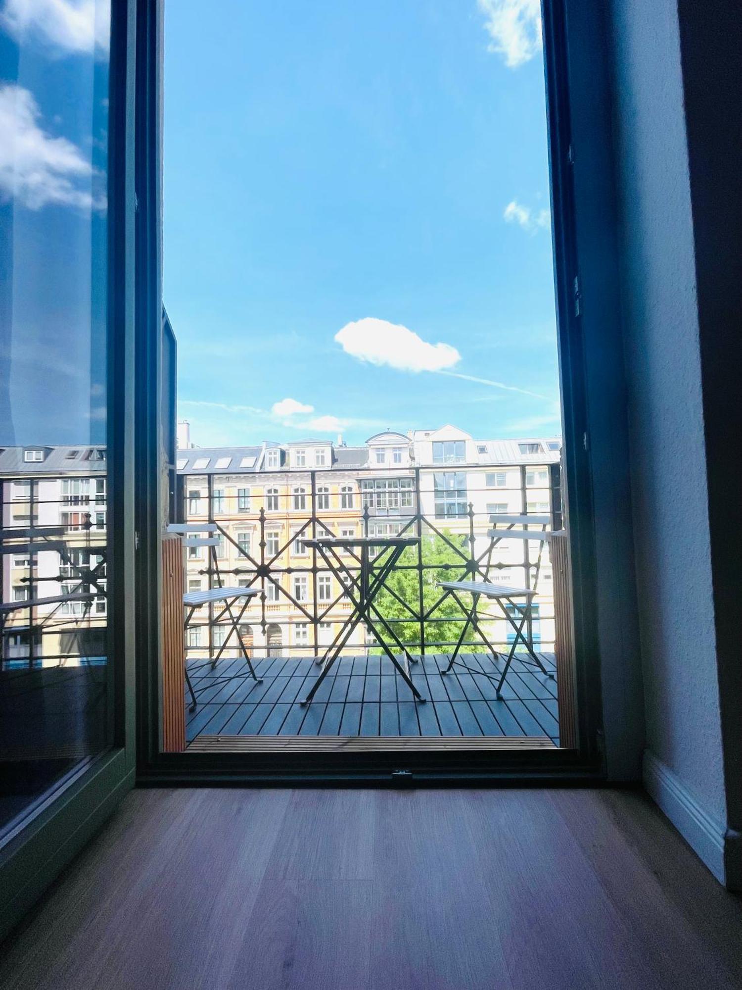 Innenstadt Refugium In Ruhiger Wasserlage+Balkon Lipsia Esterno foto